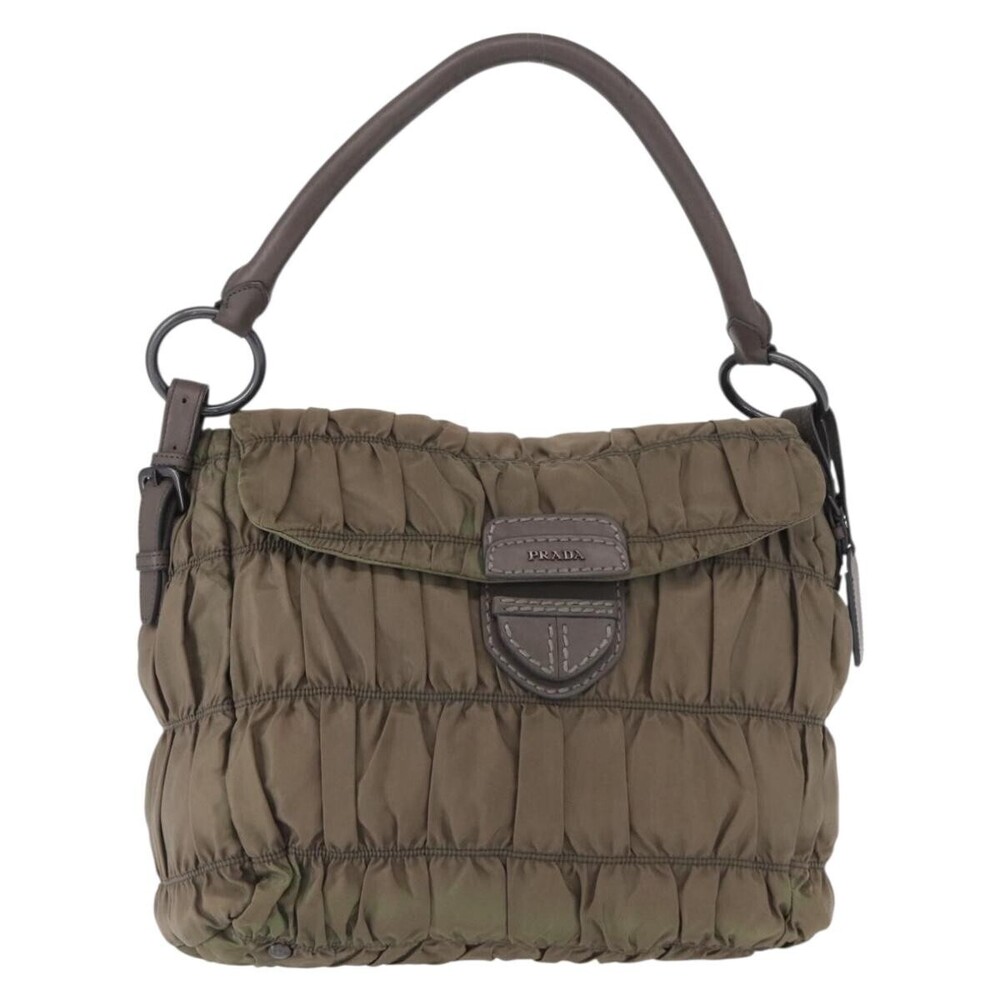 Prada Gaufre Convertible Hobo Tessuto Large
